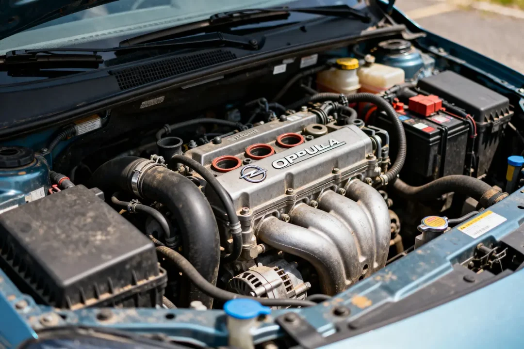 Moteur à essence présentant la fiabilité du moteur 1.2 turbo chez Opel et composants adjacents