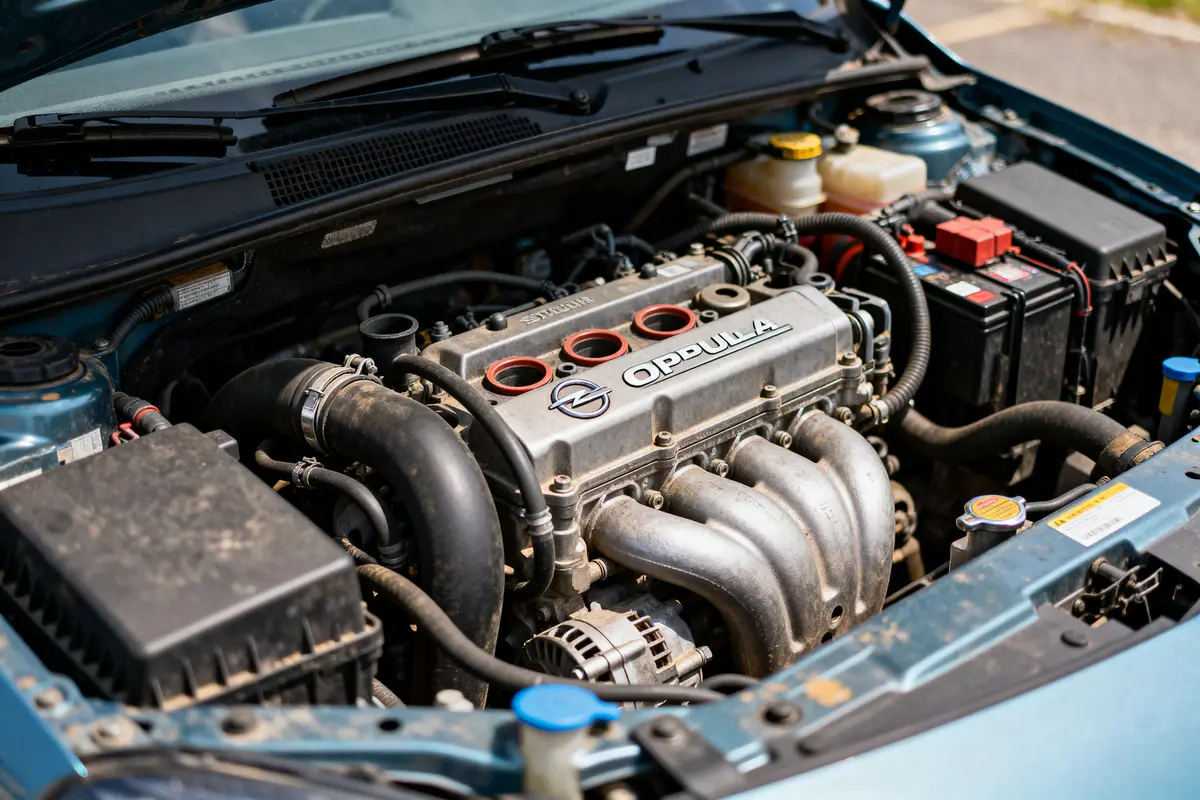 Moteur à essence présentant la fiabilité du moteur 1.2 turbo chez Opel et composants adjacents